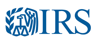 Logo for the Internal Revenue Services agency (IRS).