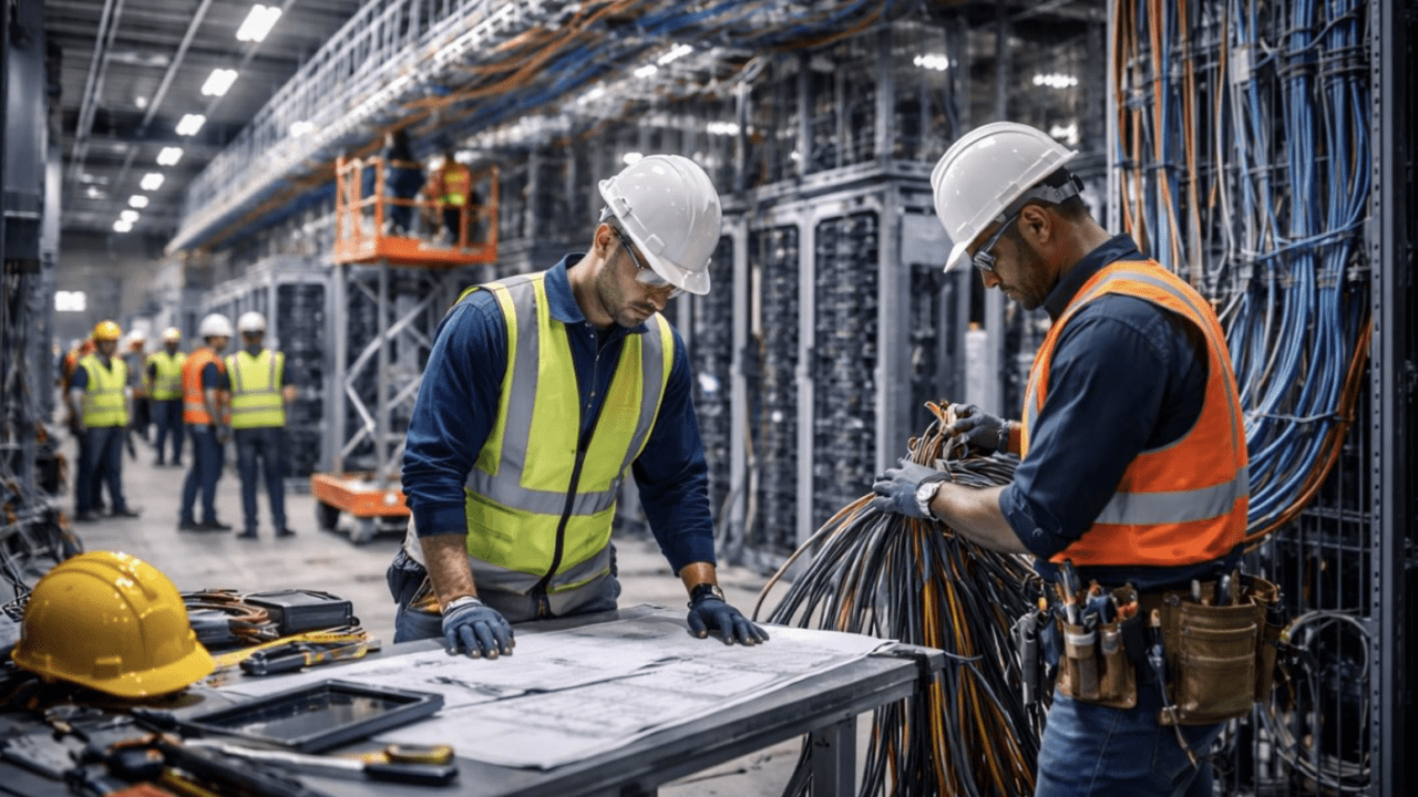 How QLM Solves the Skilled Labor Challenge in Data Center Construction