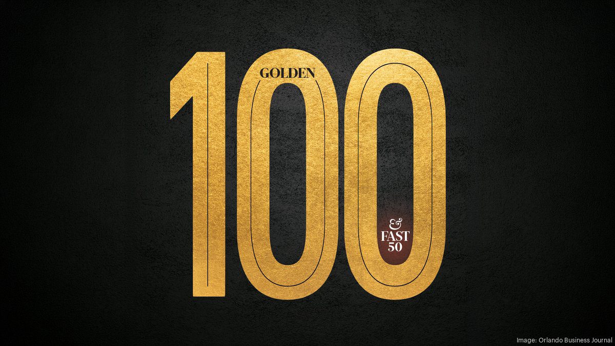 Orlando Business Journal Golden 100 graphic